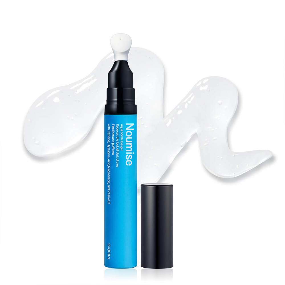 Cooling Under‑Eye Gel | Ceramic Tip, Caffeine, Niacinamide & Hyaluronic Acid for Puffy Eyes
