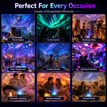 🦖 HOT DEAL 50% OFF | Noumise 5D Galaxy Projector