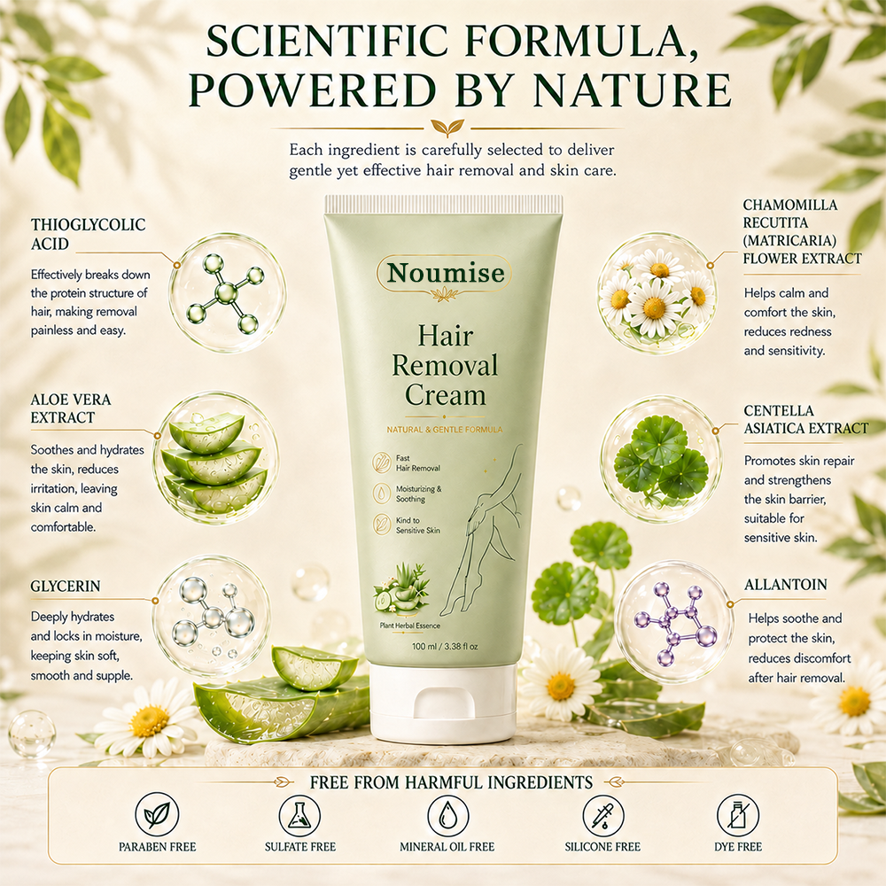 Lumivona | Noumise Hair Removal Cream for All Women & Men
