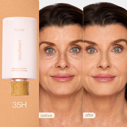 🔥Limited Time BOGO Freehydrating foundation & serum foundation brush - full coverage serum foundation + FREE brush