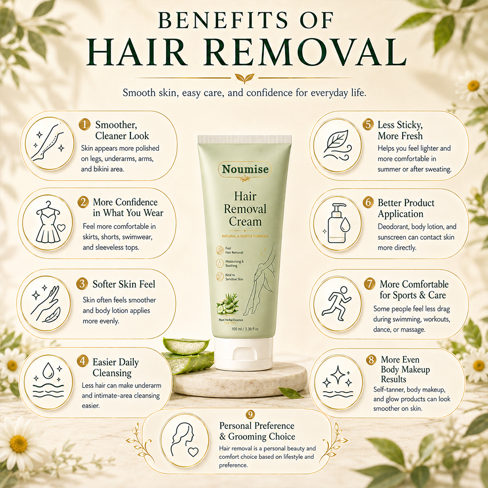Lumivona | Noumise Hair Removal Cream for All Women & Men