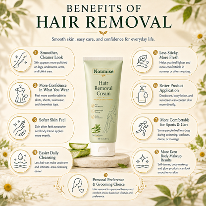 Lumivona | Noumise Hair Removal Cream for All Women & Men
