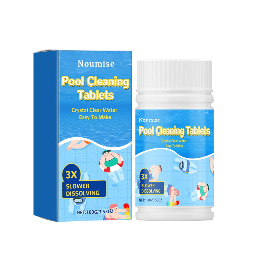 🏊‍♂️ Pool Cleaning Tablets for Crystal Clear Water – Drop, Dissolve, Dive In! 🌊✨