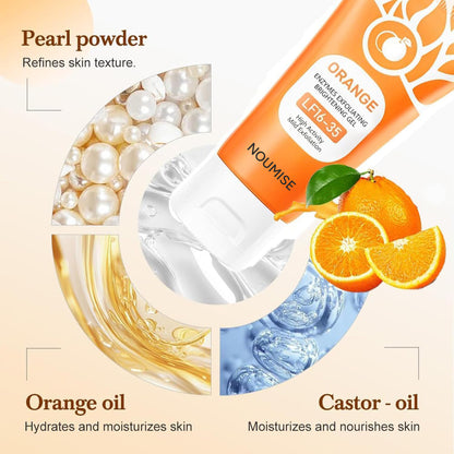 Buy 1 Get 1 FREE Today 🎁!  Say Goodbye to Dull, Rough Skin! Noumise Orange Enzyme Exfoliating Gel 🍊