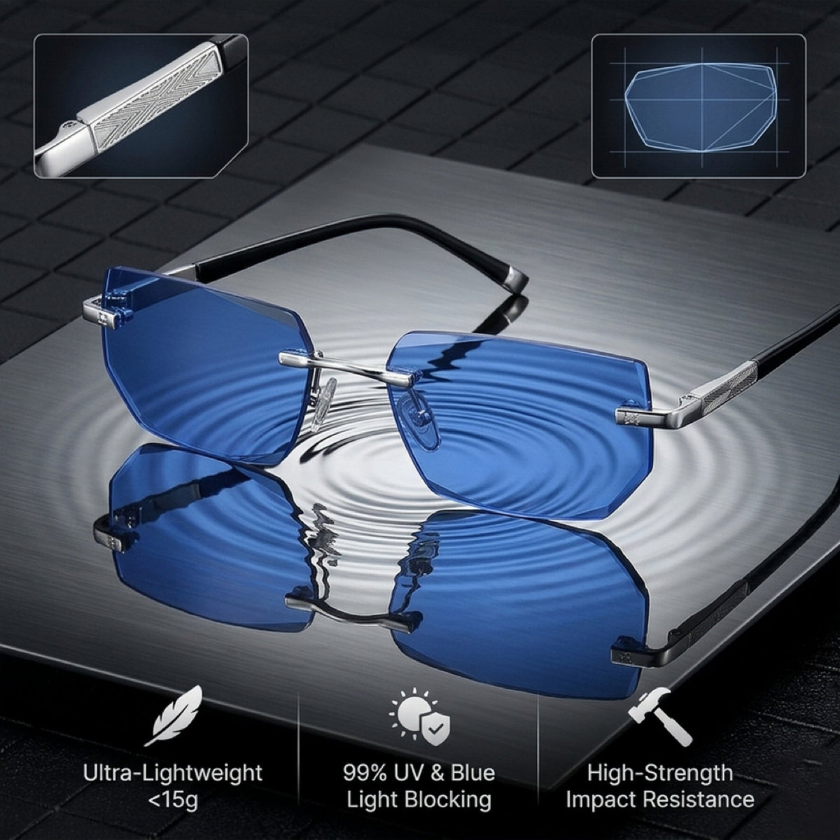 Noumise Smart Auto-Focus Reading Glasses | Crystal Clear Vision for Seniors 👓