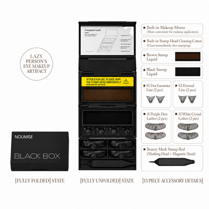 3-in-1 Lower Lash, Eyeliner & Beauty Mark Stamp Kit