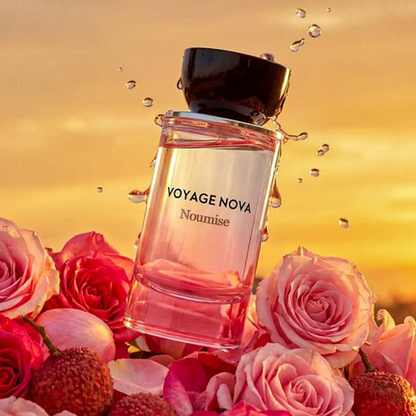 Long Lasting Luxury Women Perfume | Voyage Nova Fruity Floral Rose Extrait De Parfum, Summer Scent 50ml/100ml