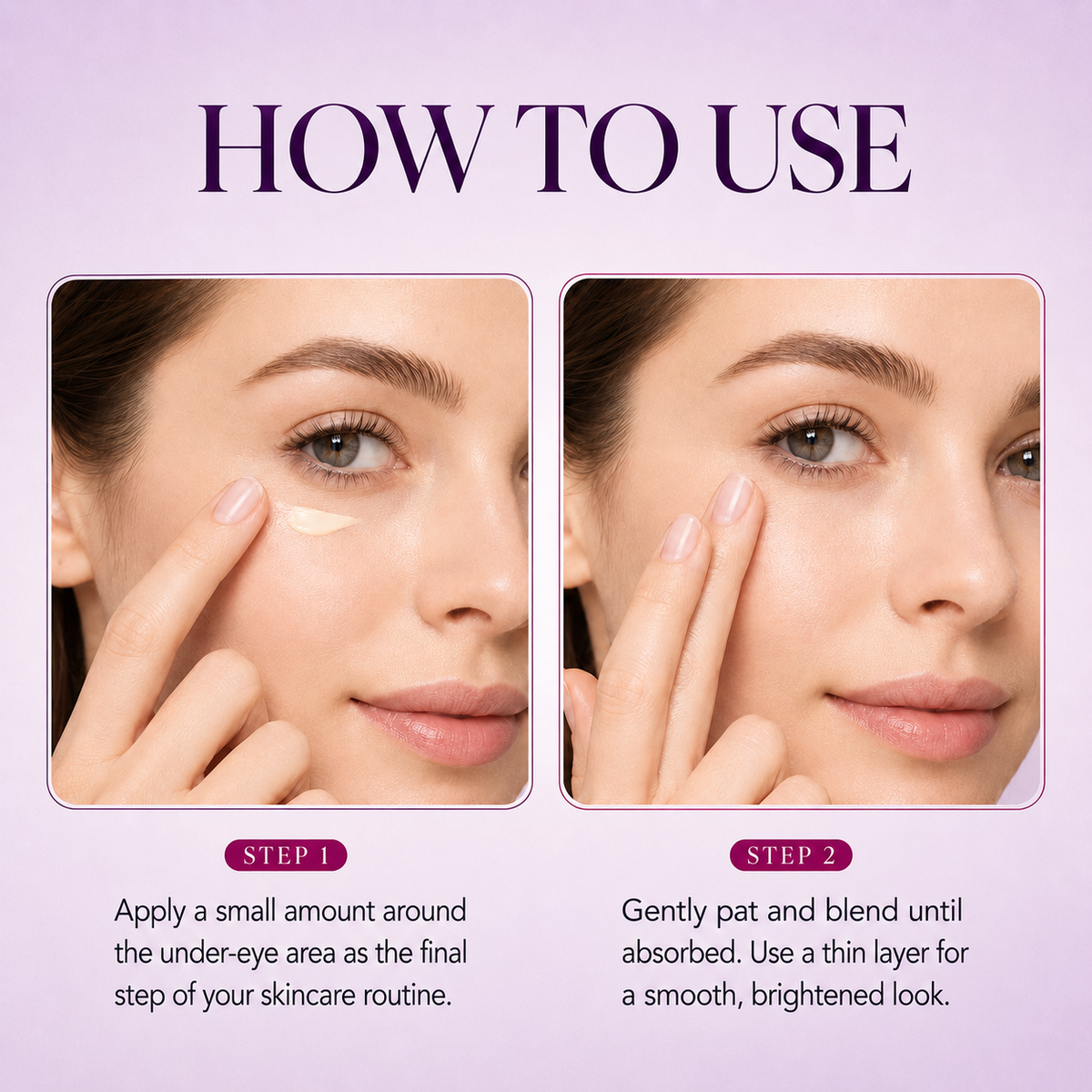 【OFFICIAL STORE】Noumise Korean Calcium Dark Spot Eye Cream