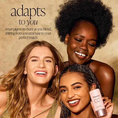 Summer Skin Essentials: CC Color‑Correcting Tinted Serum & Creaseless SPF30 Mineral Setting Powder
