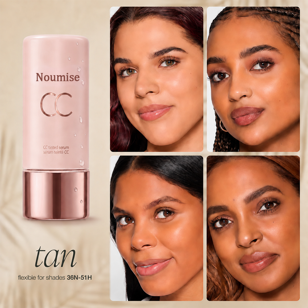 Summer Skin Essentials: CC Color‑Correcting Tinted Serum & Creaseless SPF30 Mineral Setting Powder