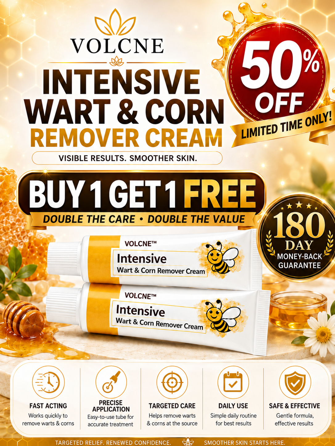 Noumise™ Intensive Wart & Corn Remover Cream