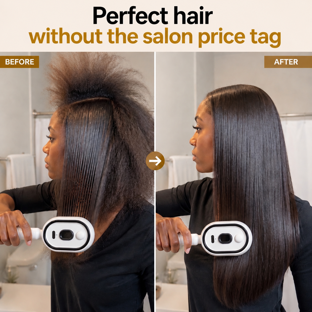 🤦‍♀️Anti-Tangle Anti-Frizz Hair Brush | No More Knots & Frizzy Hair