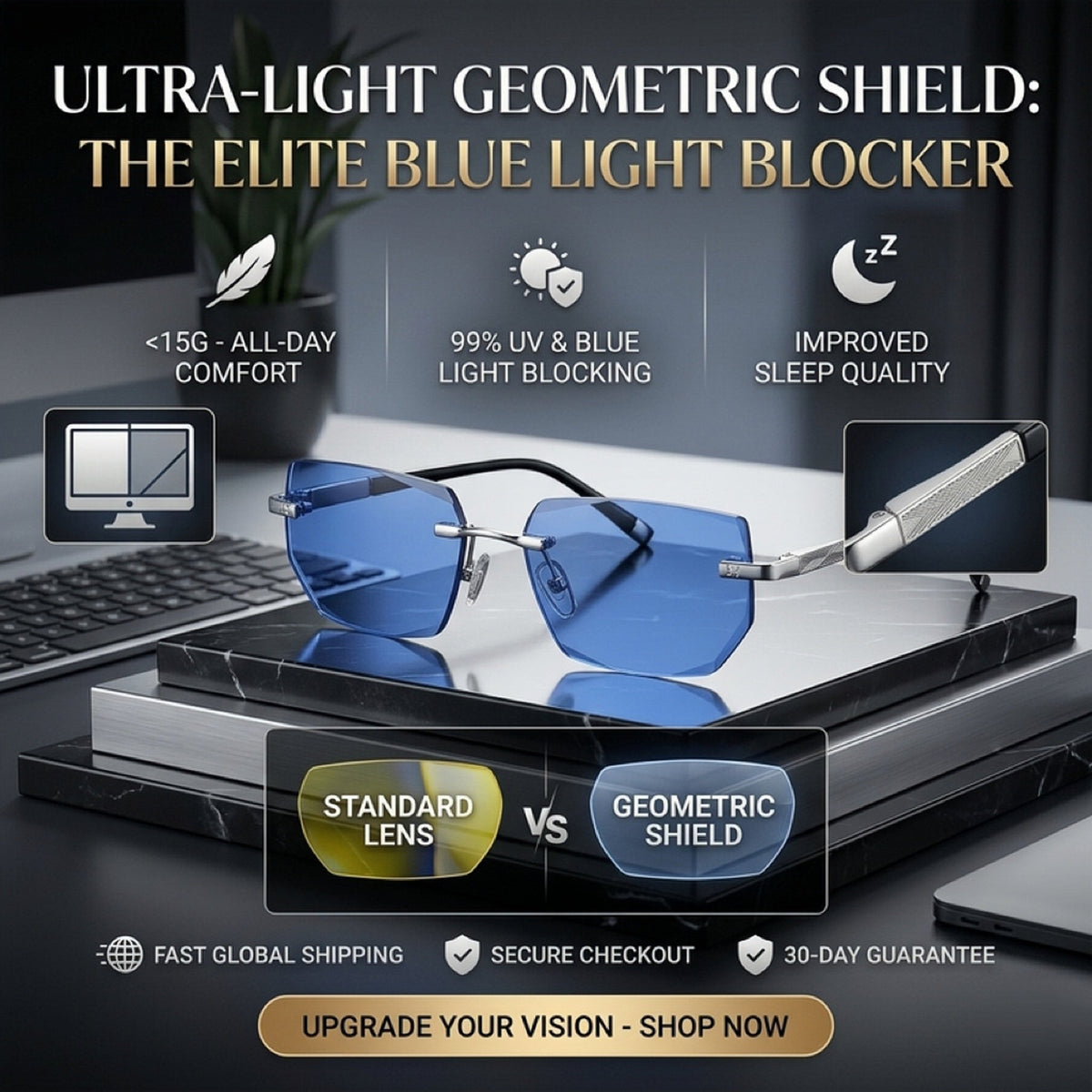 Noumise Smart Auto-Focus Reading Glasses | Crystal Clear Vision for Seniors 👓